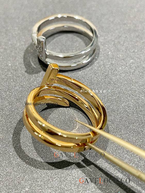 Wholesale AAA Replica T Wire Ring Double
